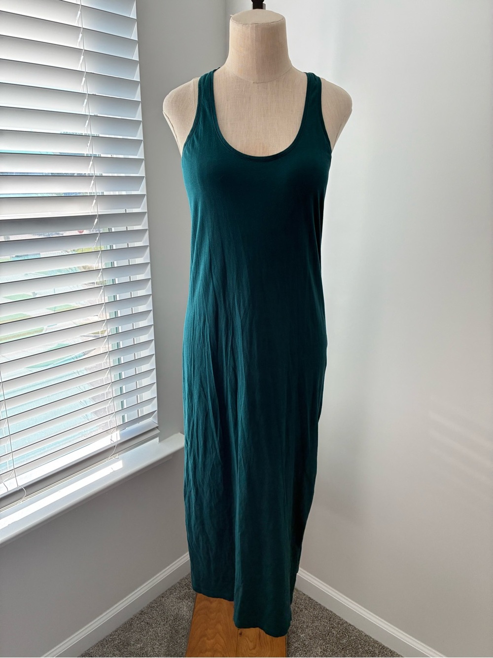 Victoria's Secret Women's Halter Neck Green Maxi Dress